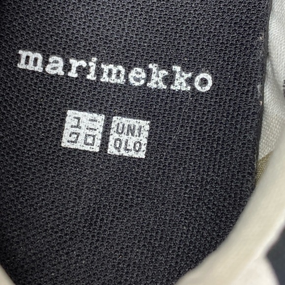 Marimekko UNIQLO Canvas Polka-dot Slip On Sneakers Shoes 7.5 - Picture 7 of 8